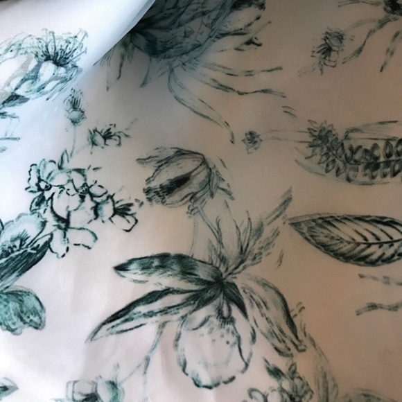 Floral Cocktail Party Fit + Flare Mini Dress - Urban Outfitters - Picture 7 of 7